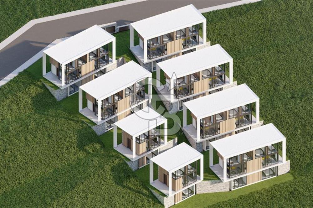 Karaburun Saip Mahallesi’nde Satılık 4+1 Deniz Manzaralı Villalar