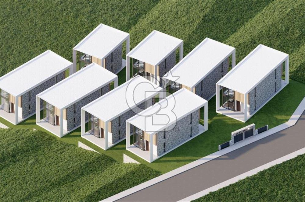 Karaburun Saip Mahallesi’nde Satılık 4+1 Deniz Manzaralı Villalar