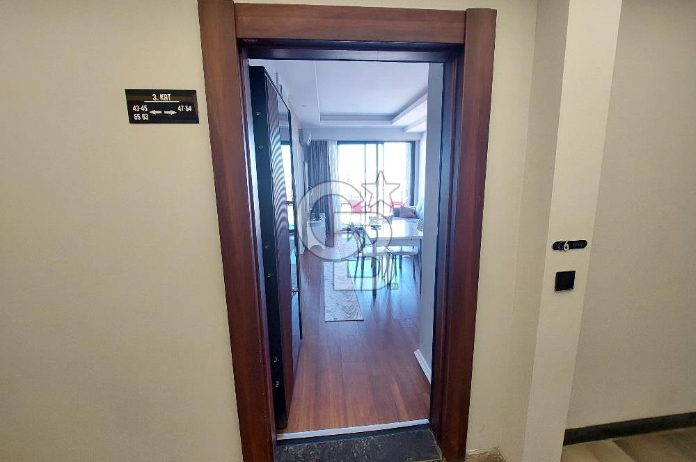Balatçık Allways Sitesinde Manzaralı Balkonlu Kiralık Full Eşyalı 1+1