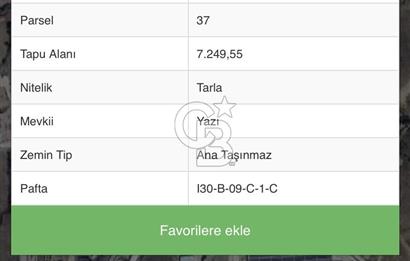 KIRIKKALE YAHŞİHAN HACIBALI'DA YATIRIMLIK TEK TAPU TARLA