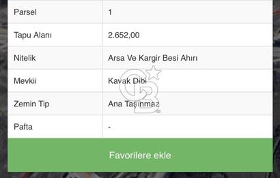 KIRIKKALE YAHŞİHAN KILIÇLAR'DA İMARLI SANAYİ ARSASI