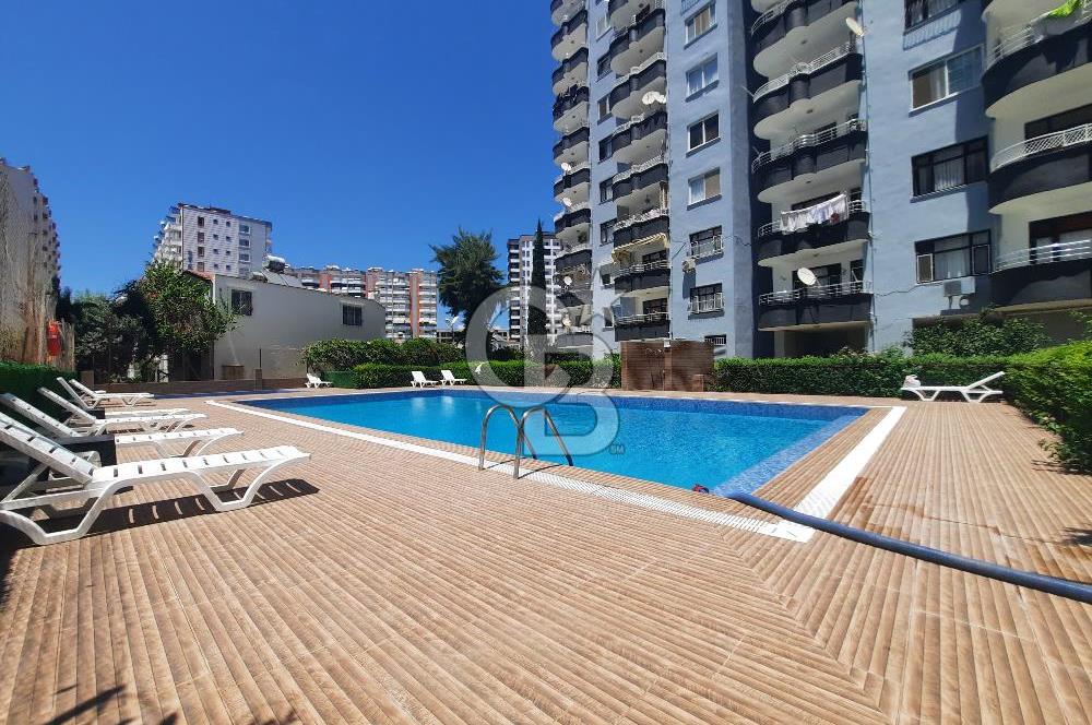 Mersin Erdemli Tömük'de Havuzlu Deniz Manzaralı Satılık 3+1 Daire