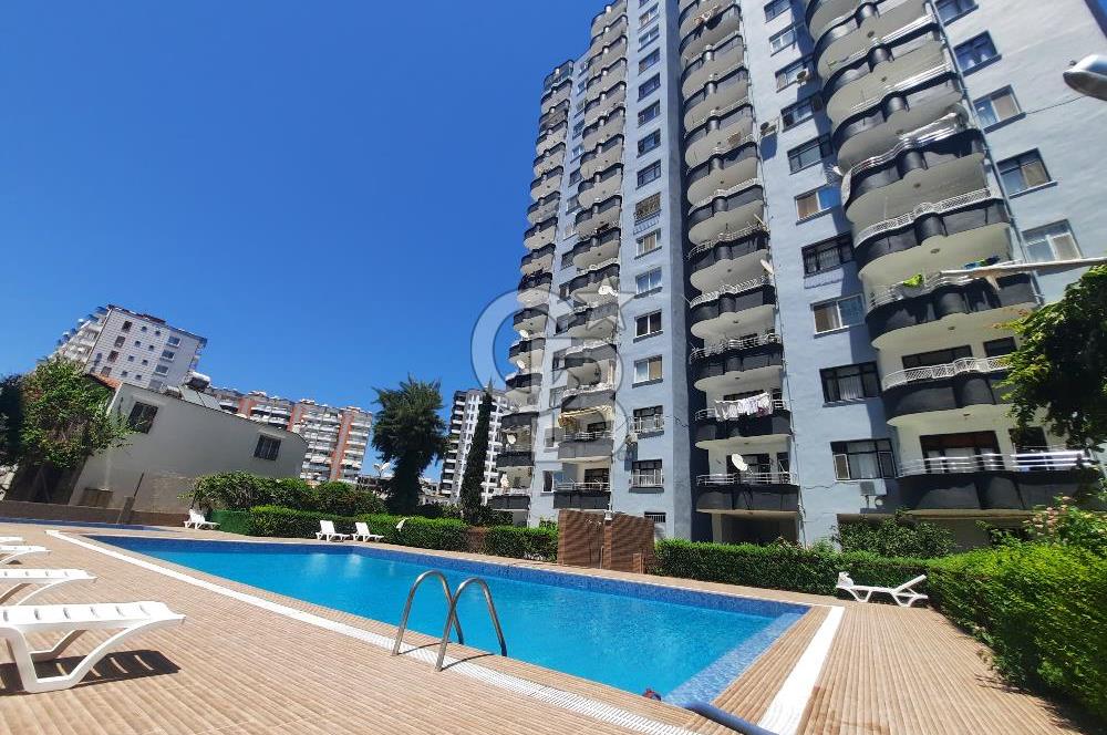 Mersin Erdemli Tömük'de Havuzlu Deniz Manzaralı Satılık 3+1 Daire