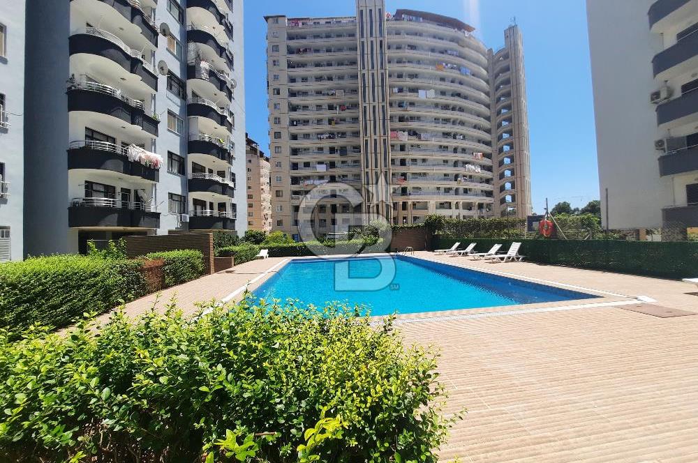 Mersin Erdemli Tömük'de Havuzlu Deniz Manzaralı Satılık 3+1 Daire