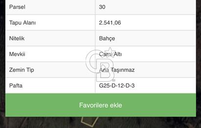 Sakarya Karapürçek Ahmediye de Satılık 2541m2 Fındıklık
