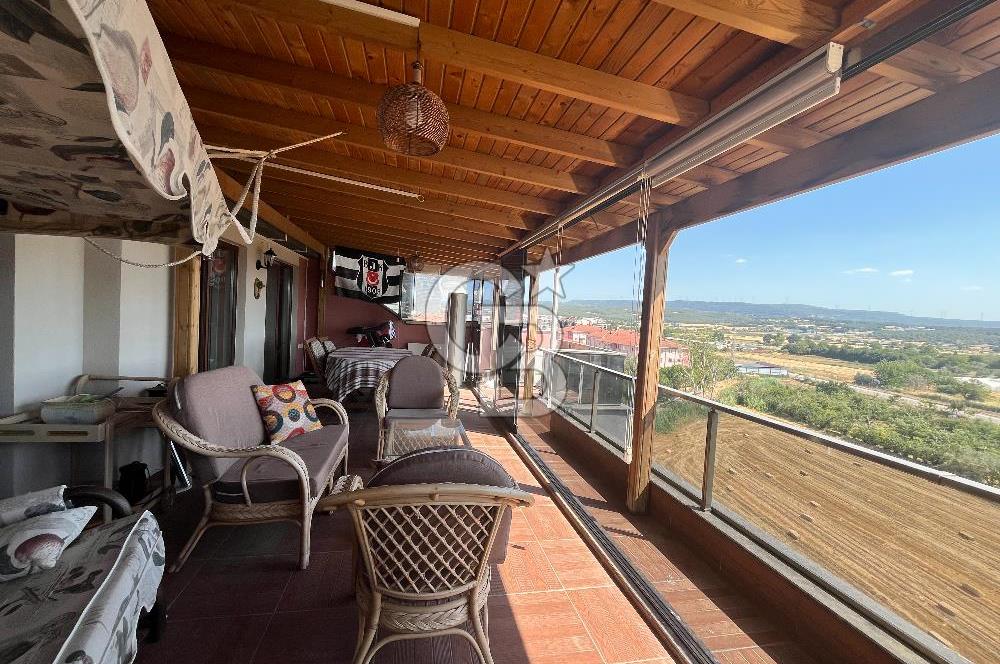 ÇANAKKALE KEPEZ'DE DENİZ MANZARALI 4+1 SATILIK DUBLEKS DAİRE