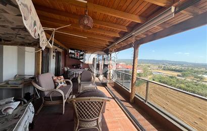 ÇANAKKALE KEPEZ'DE DENİZ MANZARALI 4+1 SATILIK DUBLEKS DAİRE