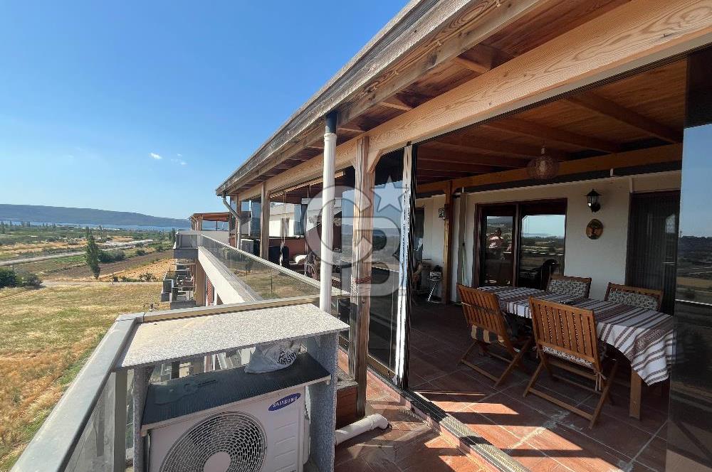 ÇANAKKALE KEPEZ'DE DENİZ MANZARALI 4+1 SATILIK DUBLEKS DAİRE