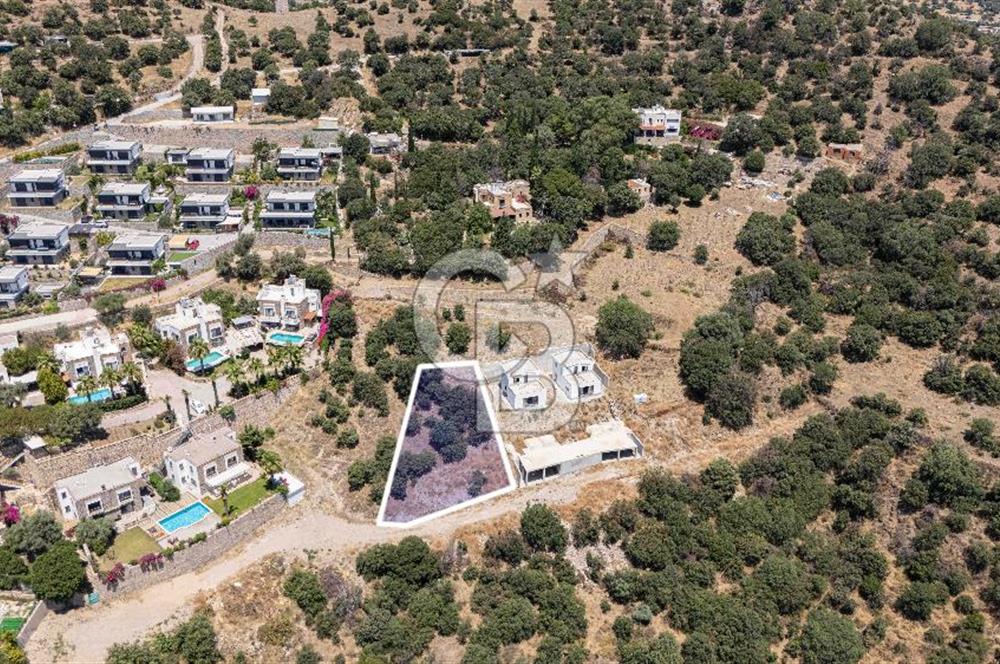 Bodrum Ortakent'te Deniz Manzaralı Arsa
