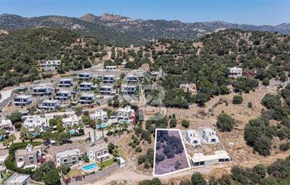 Bodrum Ortakent'te Deniz Manzaralı Arsa