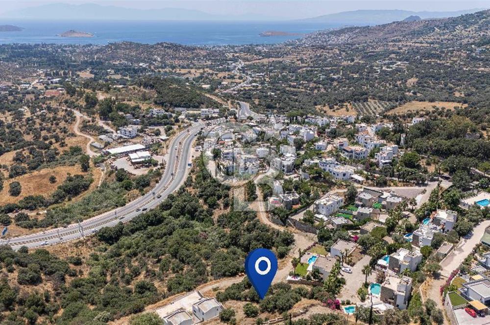 Bodrum Ortakent'te Deniz Manzaralı Arsa