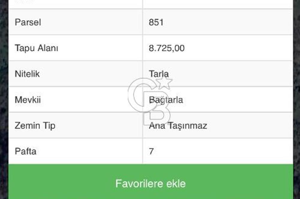 ÇANAKKALE YENİCE SEYVAN KÖYÜ YAN YANA SATILIK 2 ADET TARLA