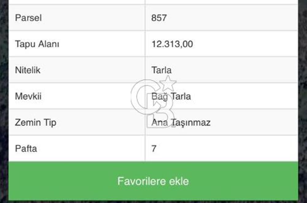ÇANAKKALE YENİCE SEYVAN KÖYÜ YAN YANA SATILIK 2 ADET TARLA