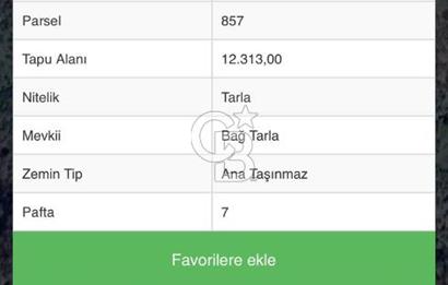 ÇANAKKALE YENİCE SEYVAN KÖYÜ YAN YANA SATILIK 2 ADET TARLA