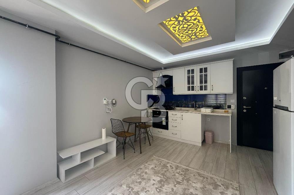 Duruşehir merkezi konumda eşyalı kiralık 1+1 daire