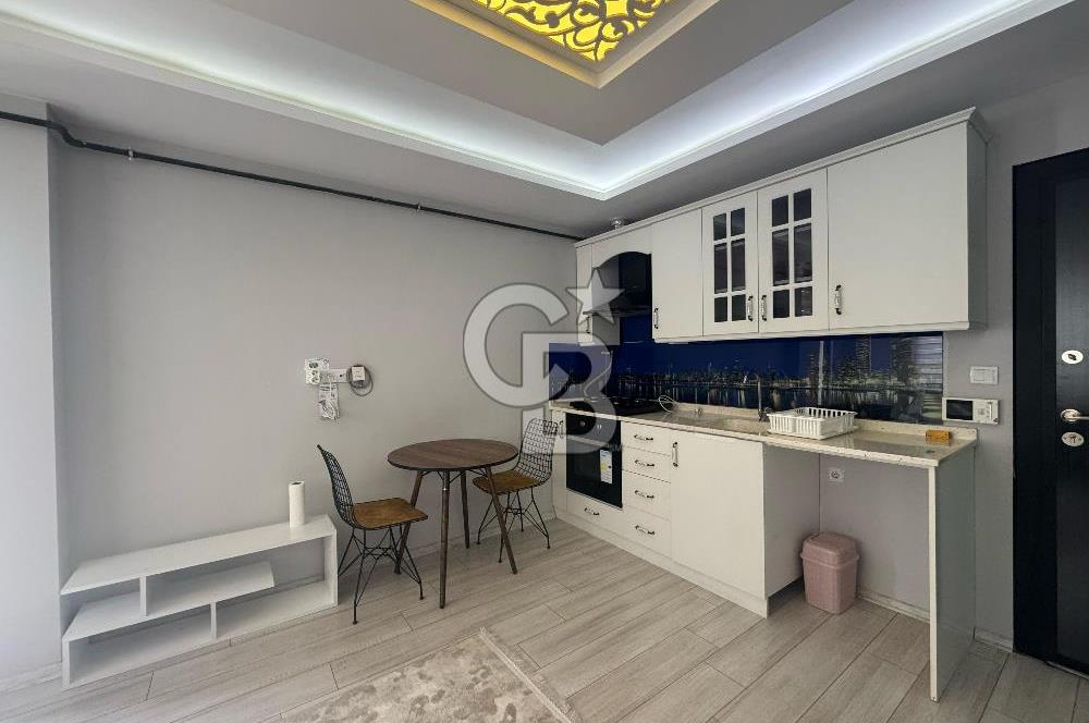 Duruşehir merkezi konumda eşyalı kiralık 1+1 daire