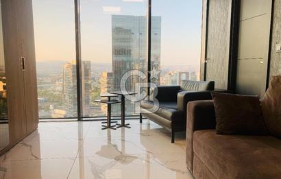 ÇUKURAMBAR USTA PLAZADA ŞEHİR MANZARALI EŞYALI KİRALIK LÜKS OFİS