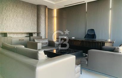 ÇUKURAMBAR USTA PLAZADA ŞEHİR MANZARALI EŞYALI KİRALIK LÜKS OFİS