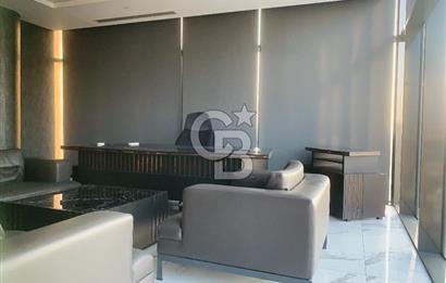 ÇUKURAMBAR USTA PLAZADA ŞEHİR MANZARALI EŞYALI KİRALIK LÜKS OFİS