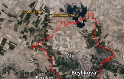 CB CITY' DEN ESKİŞEHİR BEYLİKOVADA ASFALTA CEPHE SATILIK TARLA