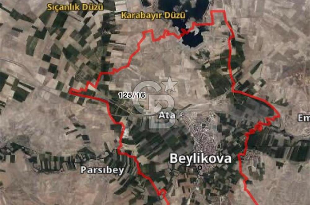 CB CITY' DEN ESKİŞEHİR BEYLİKOVA MERKEZDE SATILIK TARLA