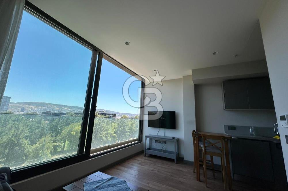 BORNOVA KAZIMDİRİK LOTUS 1+1 EŞYALI SATILIK ÖZEL DAİRE