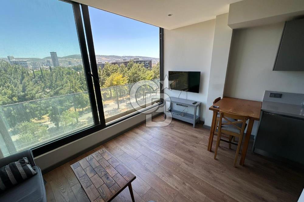 BORNOVA KAZIMDİRİK LOTUS 1+1 EŞYALI SATILIK ÖZEL DAİRE