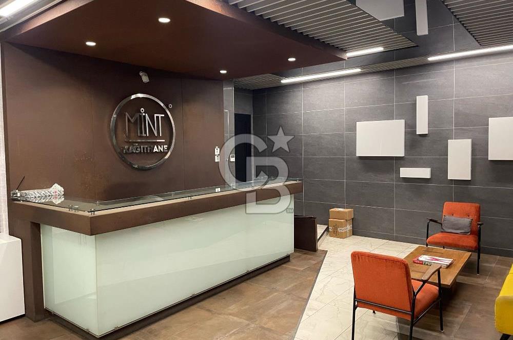 Mint Kağıthane'de Metroya Yakın 1+1 Kiralık Rezidans