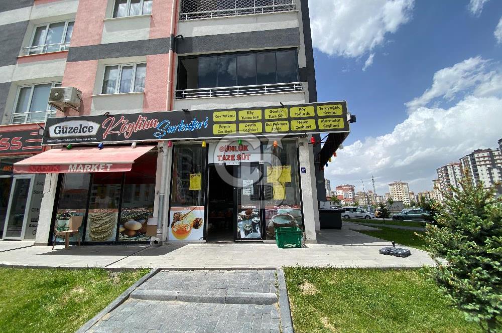 CB ANATOLİA| KAZIM KARABEKİRDE SATILIK 65m2 KÖŞE DÜKKAN KİRACILI