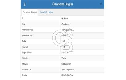 ÇANKAYA YAKUPABDAL MAHALLESİ YATIRIMLIK