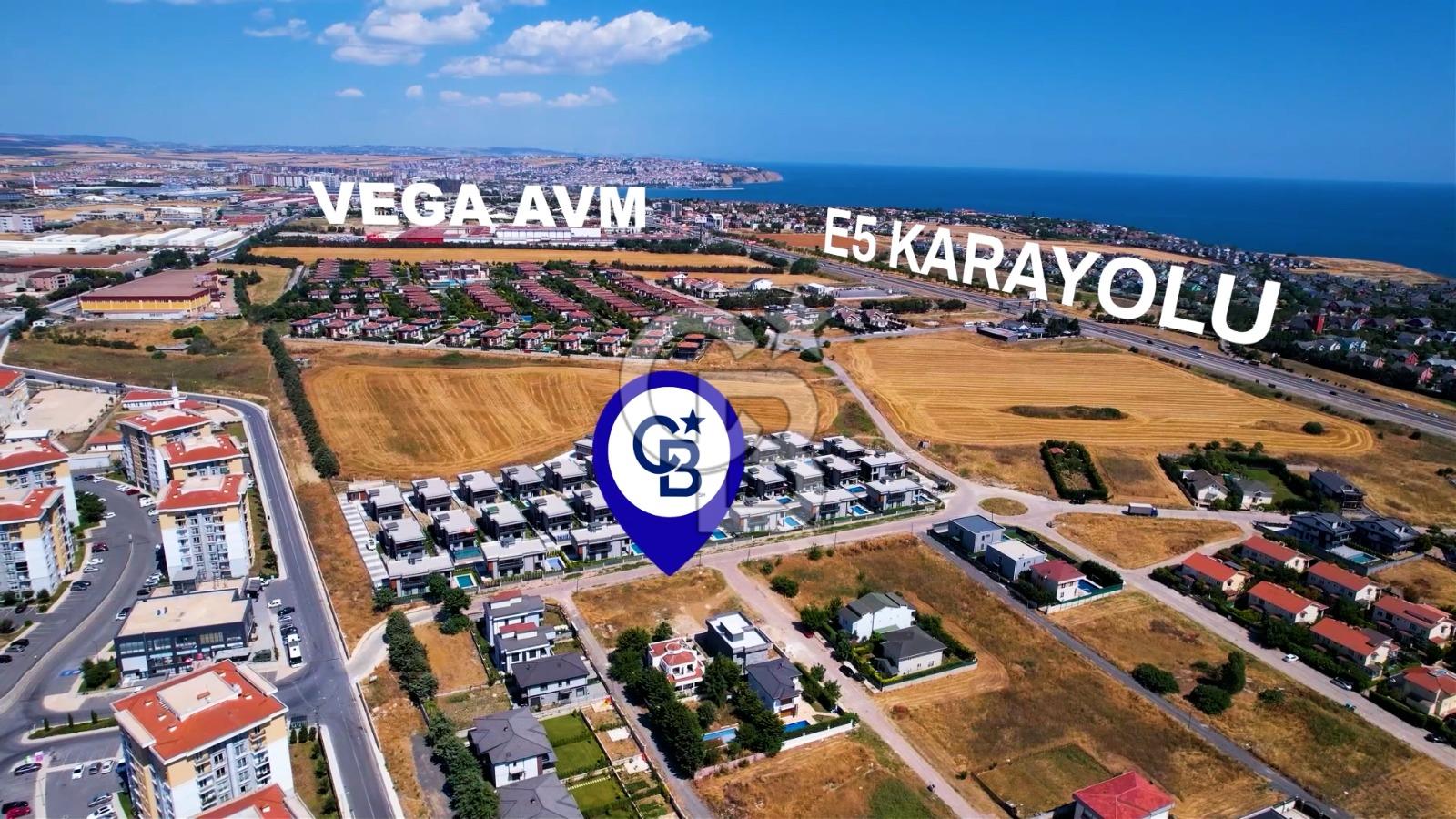 Silivri Mimarsinan Villalar Bölgesinde 694m2 İmarlı Arsa
