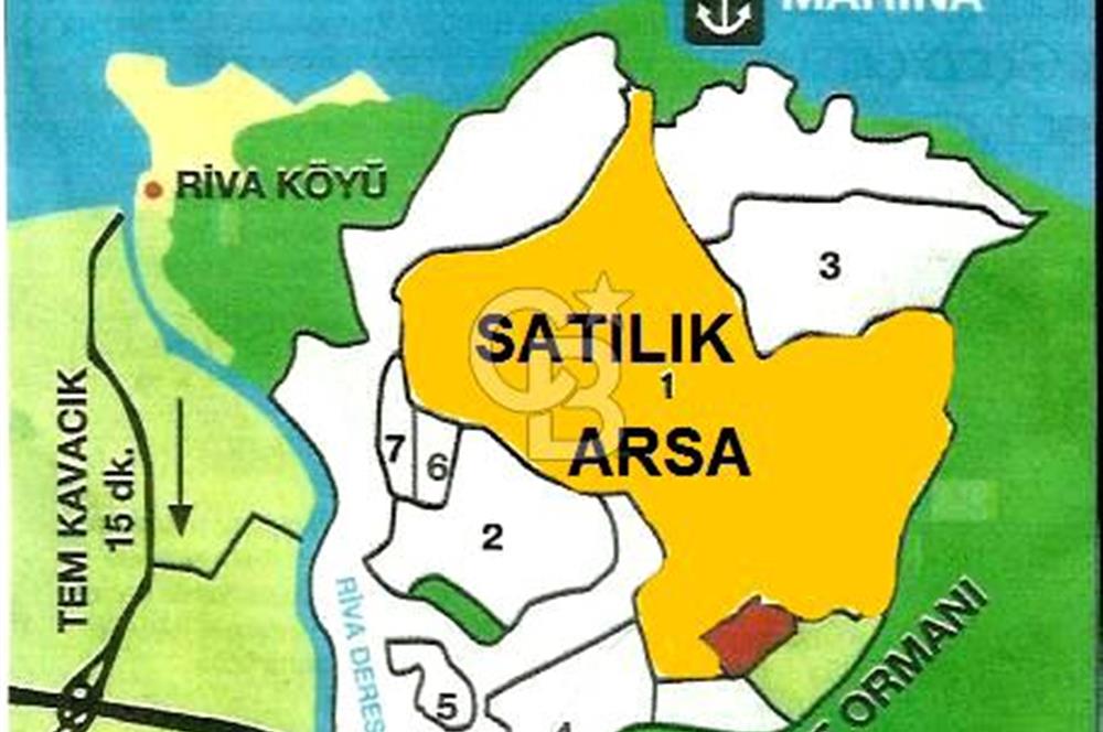 İSTANBUL'UN YENİ YAŞAM ALANI RİVA'DA EŞSİZ KONUMDA ARSA
