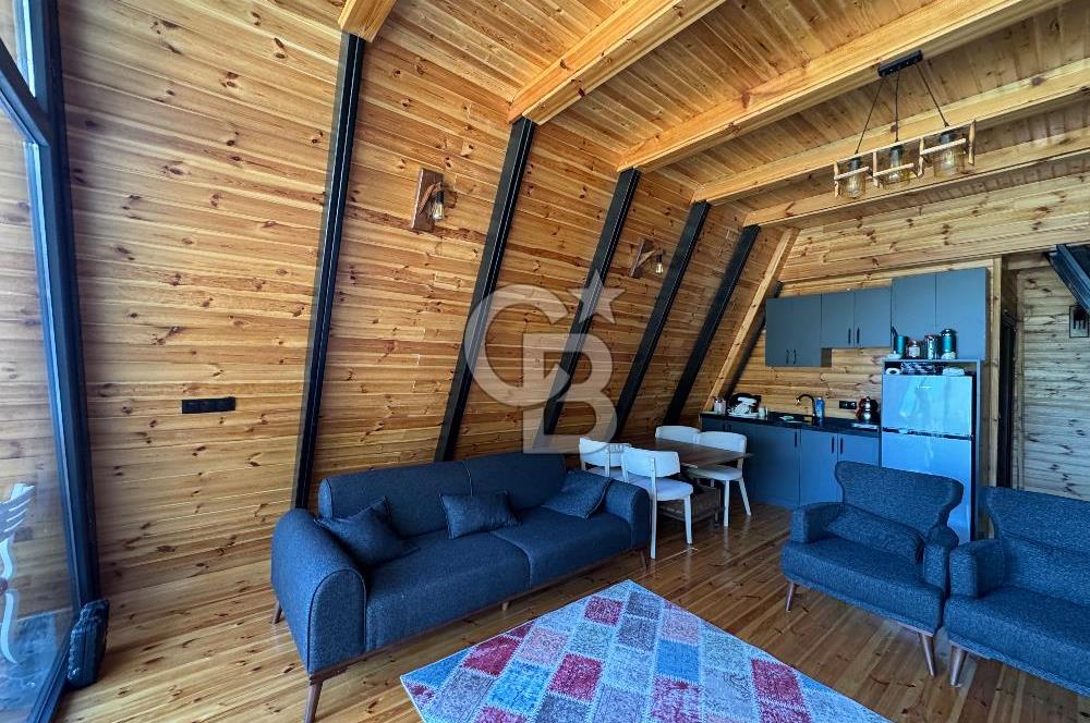 DOGA ILE IÇ iÇE 1800m' ARSA iÇiNDEKi HARiKA BiR BUNGALOV