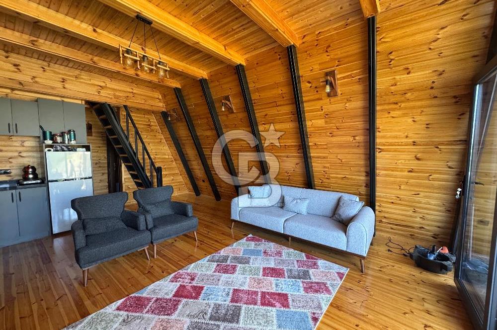 DOGA ILE IÇ iÇE 1800m' ARSA iÇiNDEKi HARiKA BiR BUNGALOV