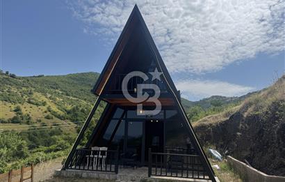 DOGA ILE IÇ iÇE 1800m' ARSA iÇiNDEKi HARiKA BiR BUNGALOV
