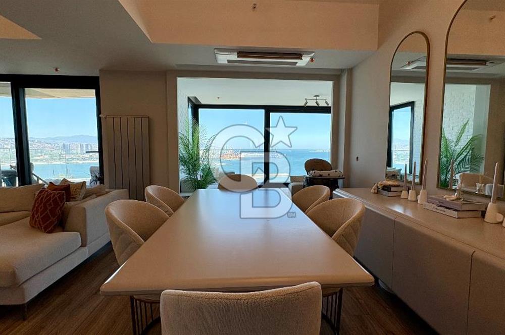 İzka port Satılık 4+2 Deniz manzaralı daire