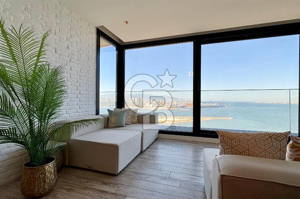 İzka port Satılık 4+2 Deniz manzaralı daire