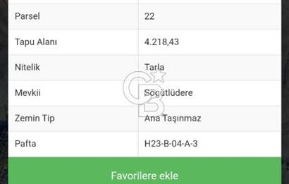 Bilecik Osmaneli'nde Yatırım Fırsatı 