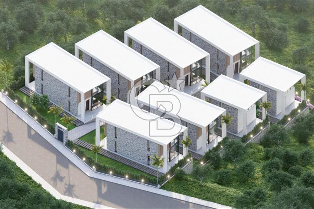 Karaburun Saip Mahallesi’nde Satılık 3+1 Deniz Manzaralı Villalar