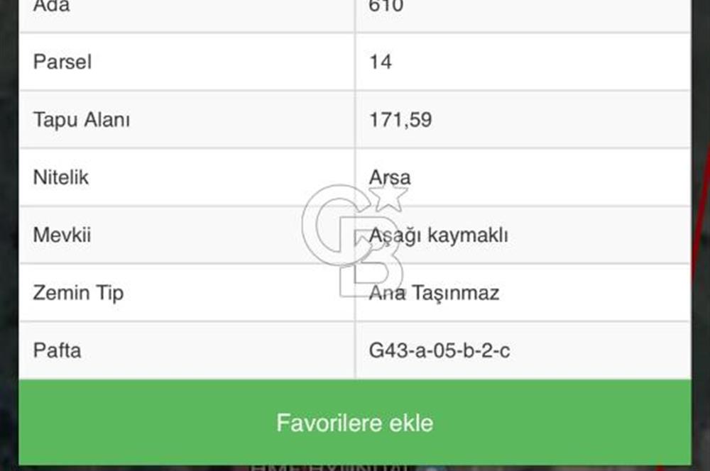 TRABZON 172 M2 SATILIK ARSA