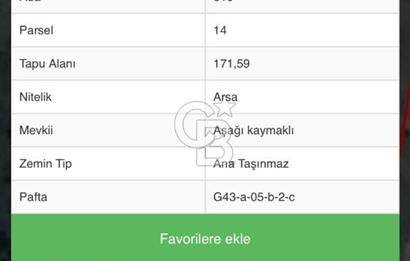TRABZON 172 M2 SATILIK ARSA