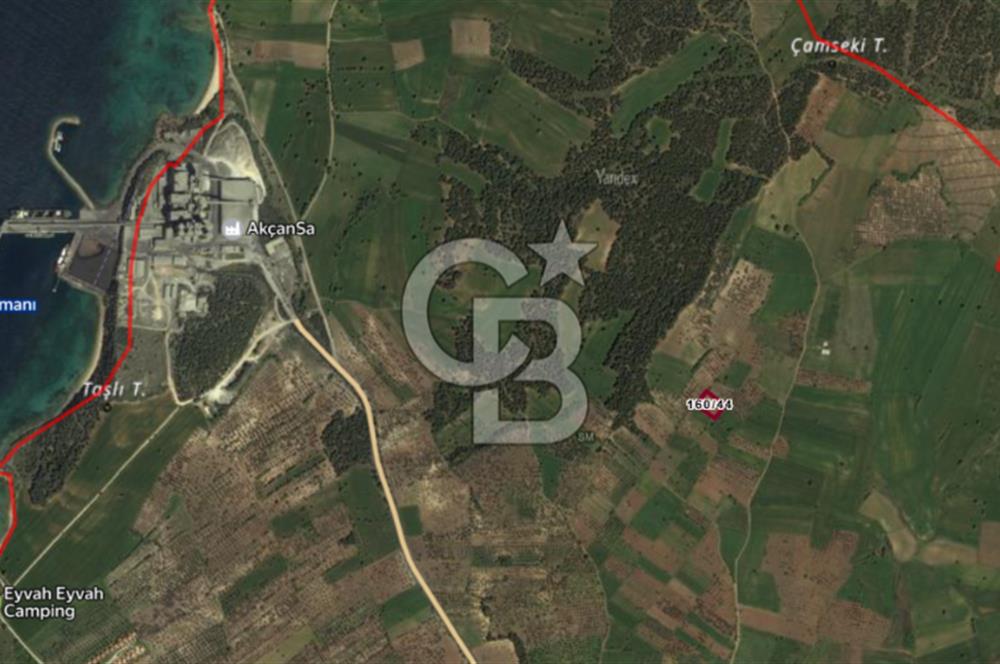 ÇANAKKALE GEYİKLİ KUMBURUN KÖYÜ DENİZE YAKIN SATILIK BAĞ