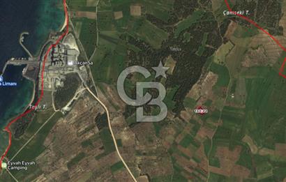 ÇANAKKALE GEYİKLİ KUMBURUN KÖYÜ DENİZE YAKIN SATILIK BAĞ