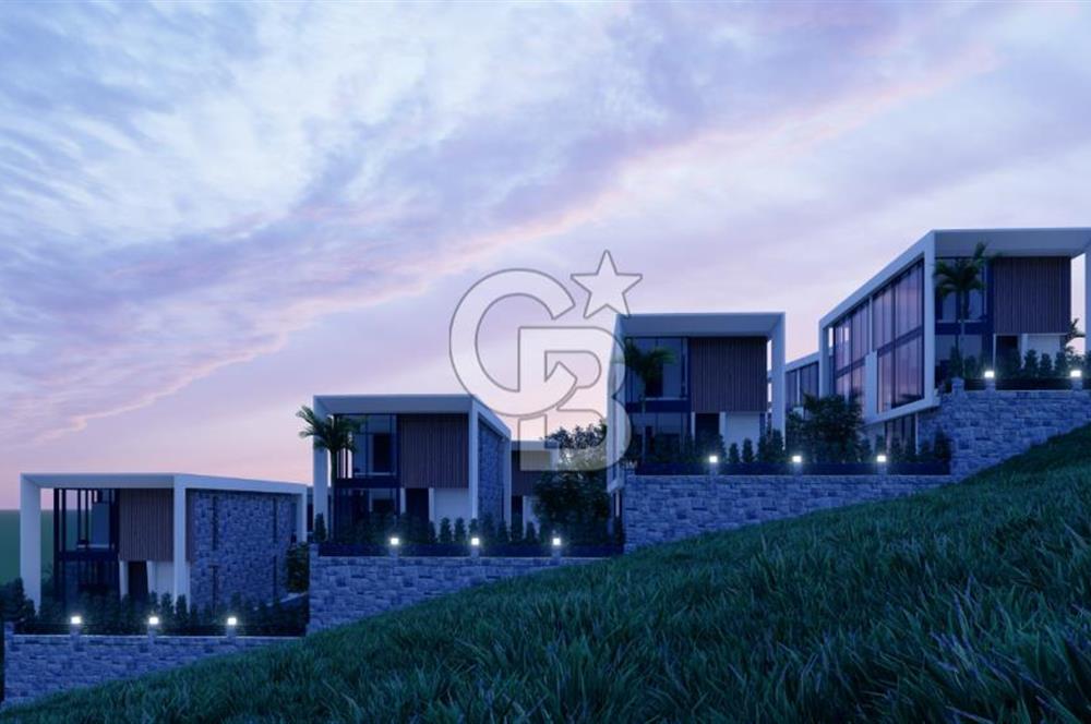Karaburun Saip Mahallesi’nde Satılık 3+1 Deniz Manzaralı Villalar