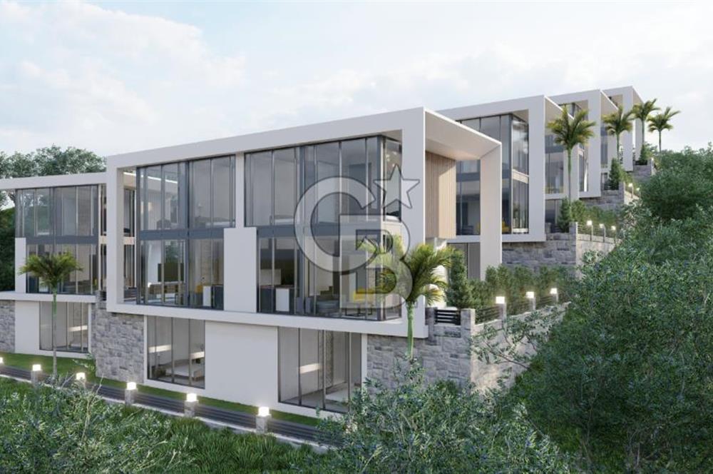 Karaburun Saip Mahallesi’nde Satılık 3+1 Deniz Manzaralı Villalar