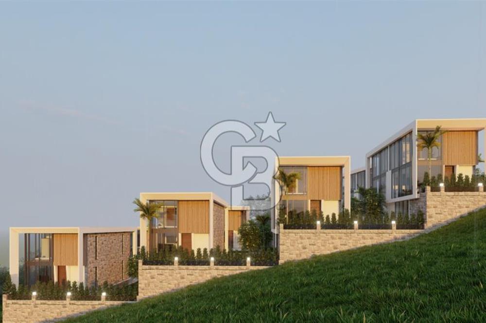 Karaburun Saip Mahallesi’nde Satılık 3+1 Deniz Manzaralı Villalar