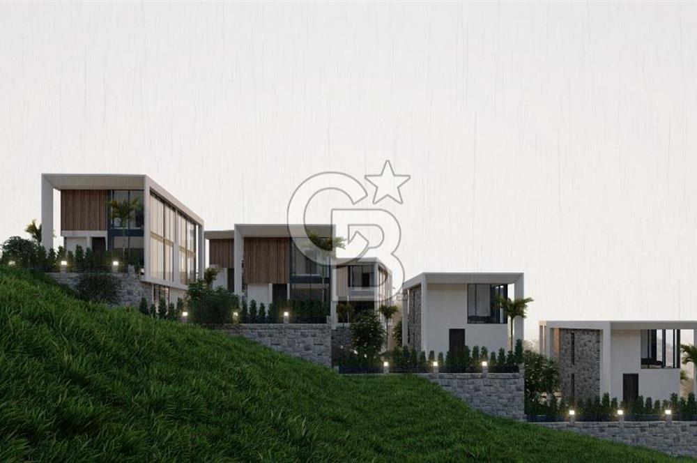 Karaburun Saip Mahallesi’nde Satılık 3+1 Deniz Manzaralı Villalar