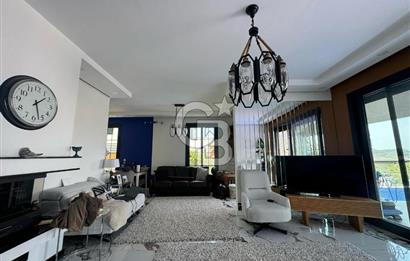GÜZELBAHÇE, YELKİ'DE ÖZEL HAVUZLU GENİŞ BAHÇEYE SAHİP 5+1 MÜSTAKİL VİLLA 