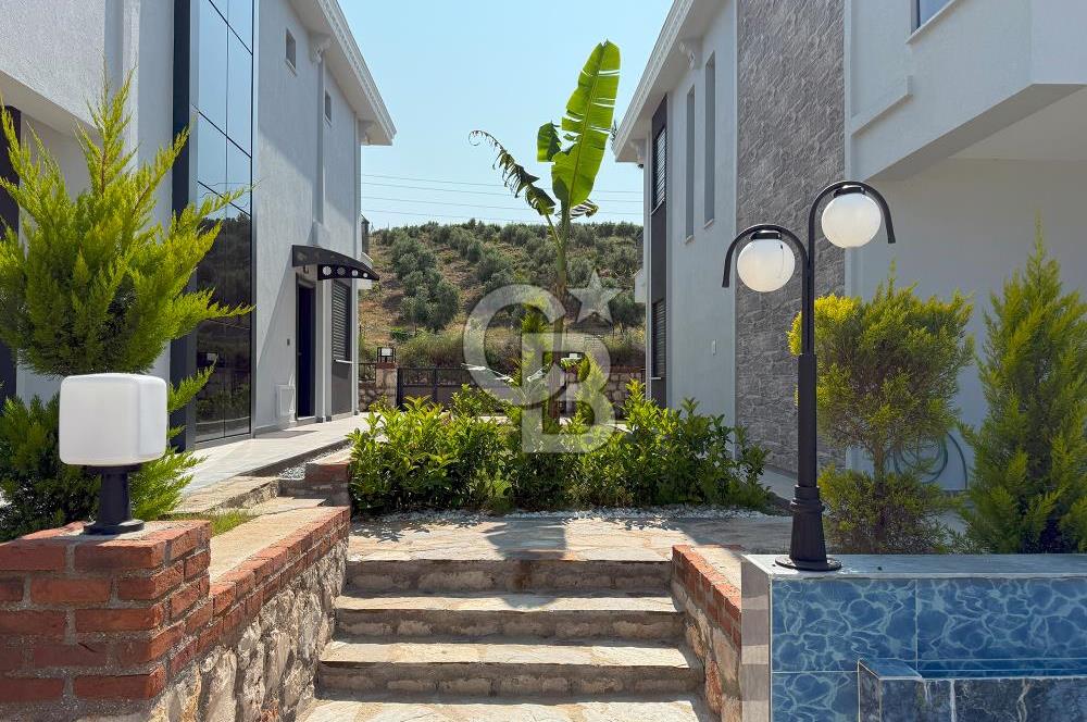 Didim Sağtur Bölgesinde havuzlu sitede Tam müstakil villa..
