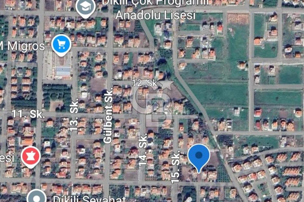 İZMİR DİKİLİ SALİHLER MAH GÜLKENT SİTESİNDE  VİLLA İMARLI SATILIK ARSA